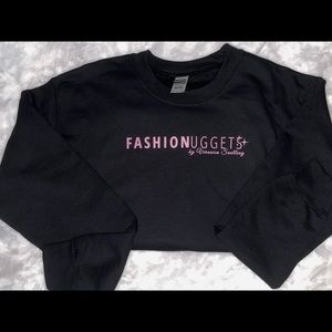 Fashion Nuggets Black Sweatshirt